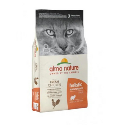 Almo Nature - HOLISTIC 12 Kg Adult con Pollo Per Gatti