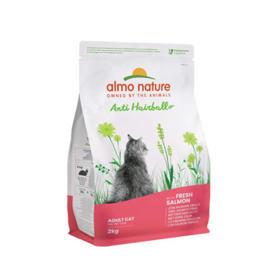 Almo Nature - Adult Anti-Hairball Pesce& Patate 2 Kg Per Gatti