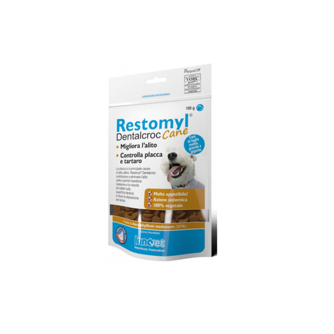 Innovet - Per Cani Restomyl« Dentalcroc MD/LG Busta 150 Gr