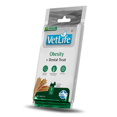 Farmina - Vet Life Per Cani  Treats Treatss Obesity Mini 60 Gr