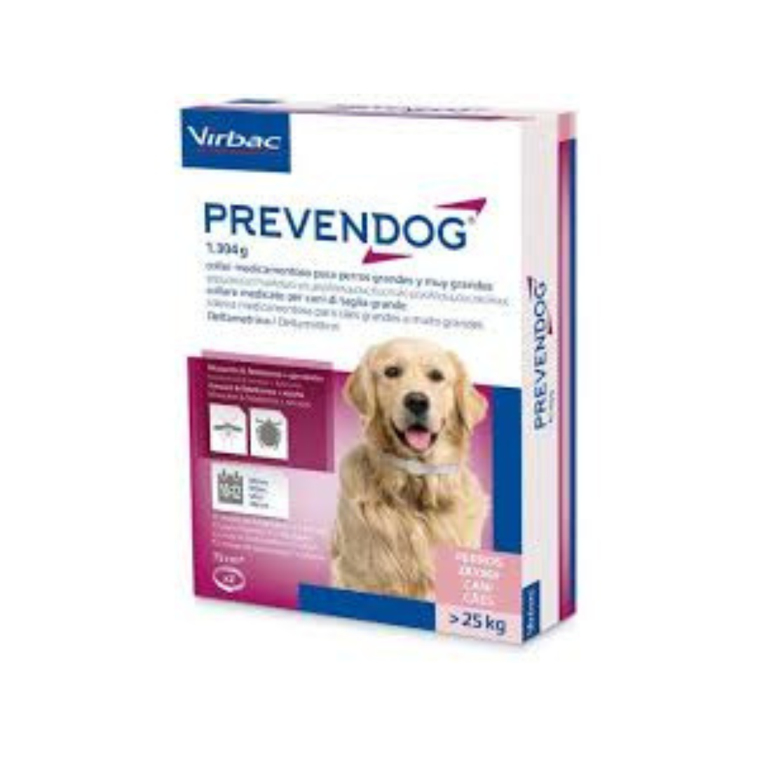 Virbac - Preven Per Cani 75 Cm X 2 Collari