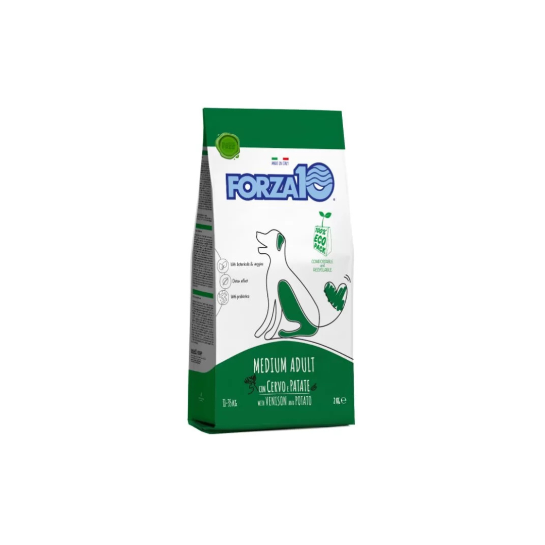 Forza 10 - Per Cani Medium Adult  Maintenance Cervo e Patate 2 Kg