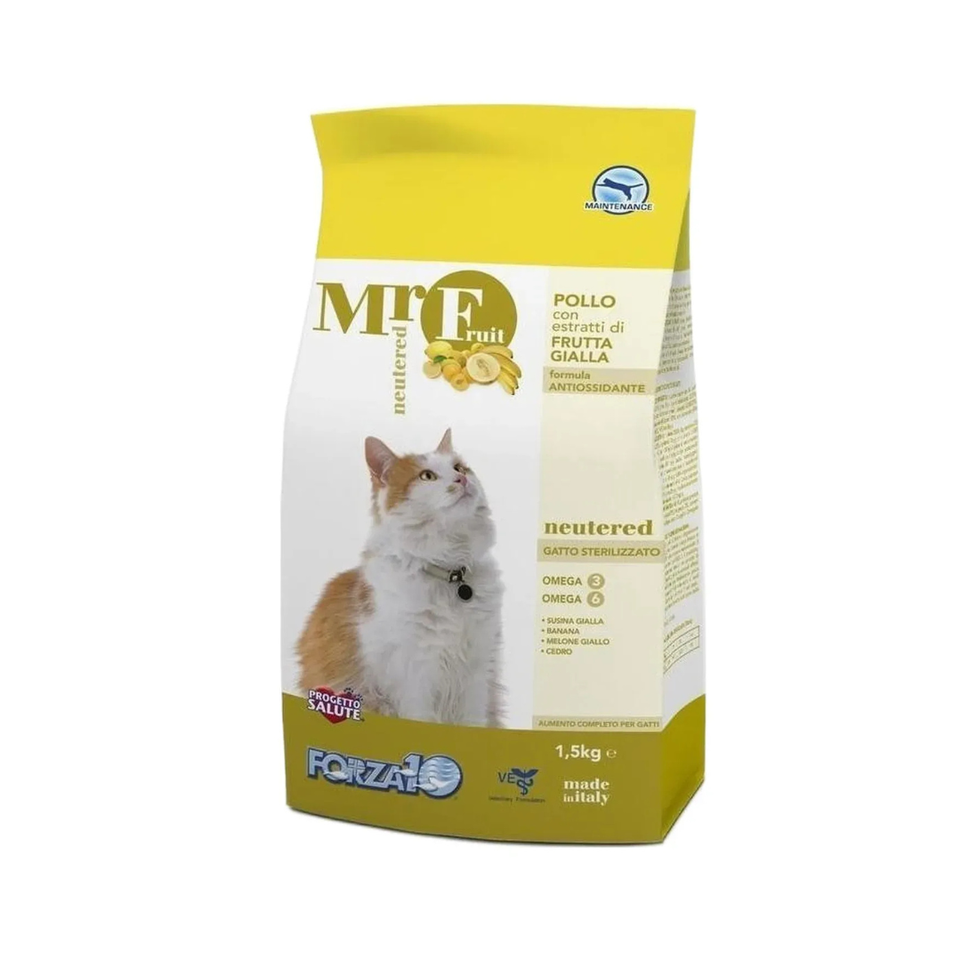 Forza 10 - MR. Fruit Per Gatti  Neutered 1,5 Kg