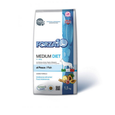 Forza 10 - Per Cani  Medium Diet Pesce 1,5 Kg