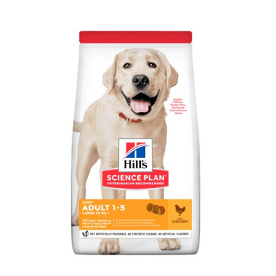 Hill's Pet - Science Plan  Per Cani Adult Light LB Chicken 12 Kg BG