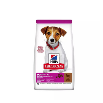 Hill's Pet - Per Cani Science Plan Puppy Small & Mini Agnello & Riso 1,5 Kg CS