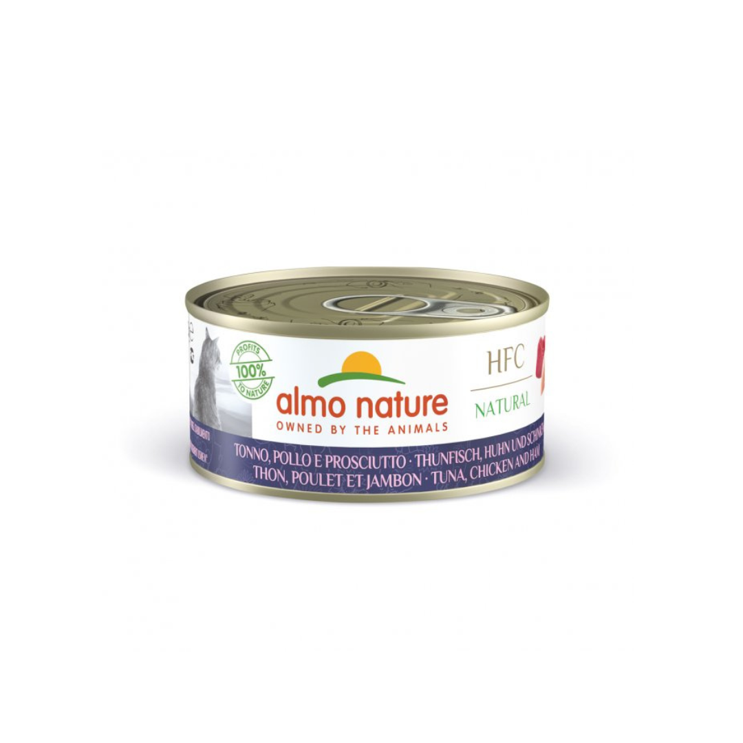 Almo Nature - Classic Tonno , Pollo e Prosciutto 150 Gr Per Gatti