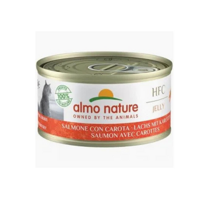 Almo Nature - Legend Per Gatti - Salmone con Carota Mega Pack 6 x 70 Gr