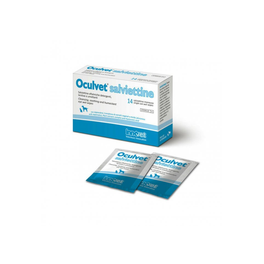 Innovet - Oculvet« Cane e Gatto Salviettine Monouso 14 Bustine
