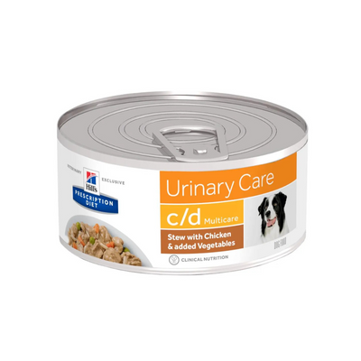 Hill's Pet - Prescription Diet  Per Cani C/D Multicare Pollo & Stufato Di Verdure 156 Gr CS