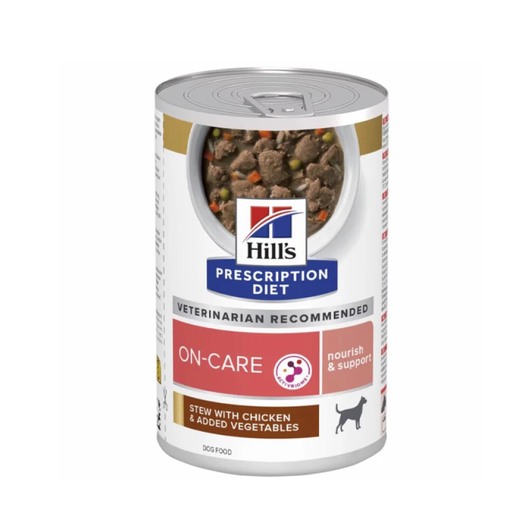 Hill's Pet - Prescription Diet Per Cani ON-Care Pollo & Stufato Di Verdure 354 Gr