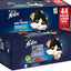 Felix Le Ghiottonerie Cibo Umido Carne in Gelatina per Gatti- 44x85g