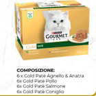 Purina Gourmet Gold Patè Umido Gatto Multipack 24 Scatolette x85gr