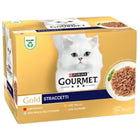 Purina Gourmet Gold Straccetti Umido Gatto Multipack 24 Scatolette x85gr