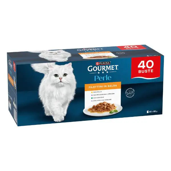 Gourmet Perle selezionate Filettini in salsa multipack 40x85 gr