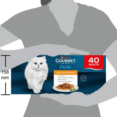 Gourmet Perle selezionate Filettini in salsa multipack 40x85 gr