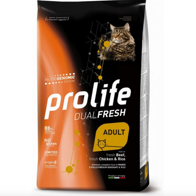 Prolife - Per Gatti DF AD Manzo/Pollo & R 7 Kg