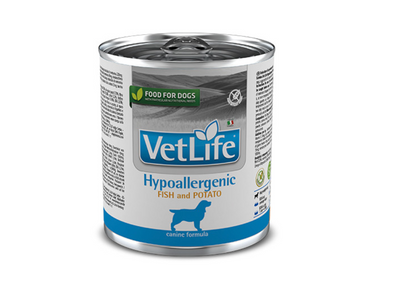 Farmina - Vet Life Per Cani  Hypoallergenic Pesce & Patate 300 Gr