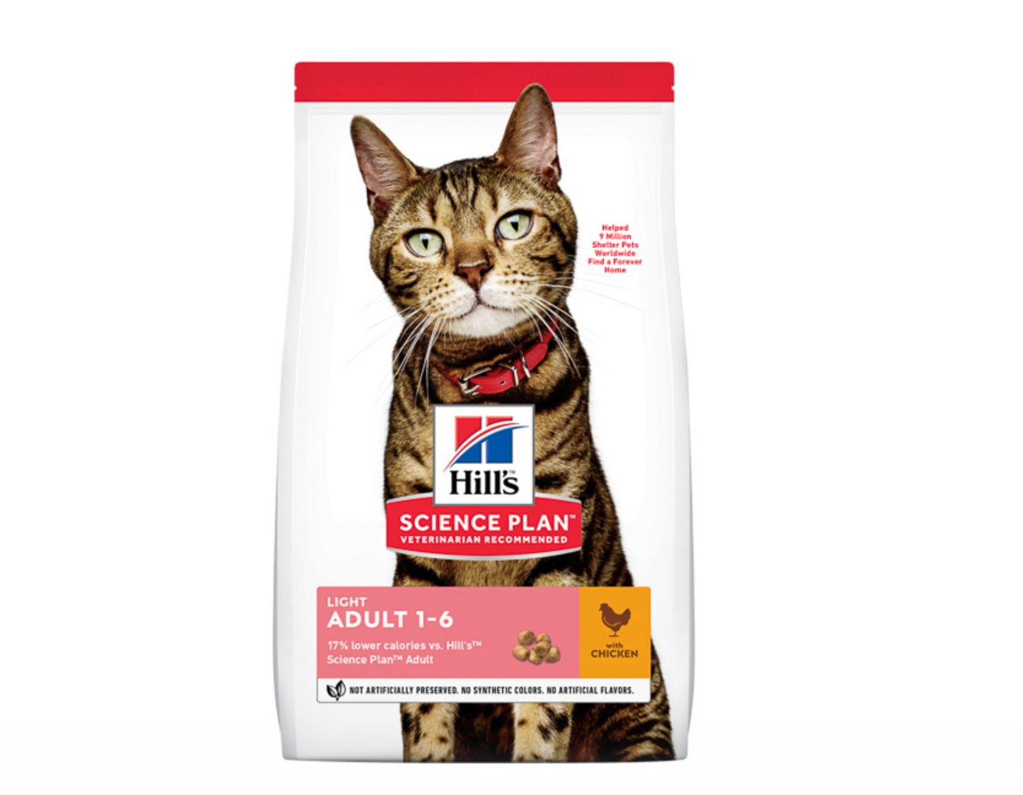 Hill's Pet - Science Plan Per Gatti Adult Light Pollo 1,5 Kg CS