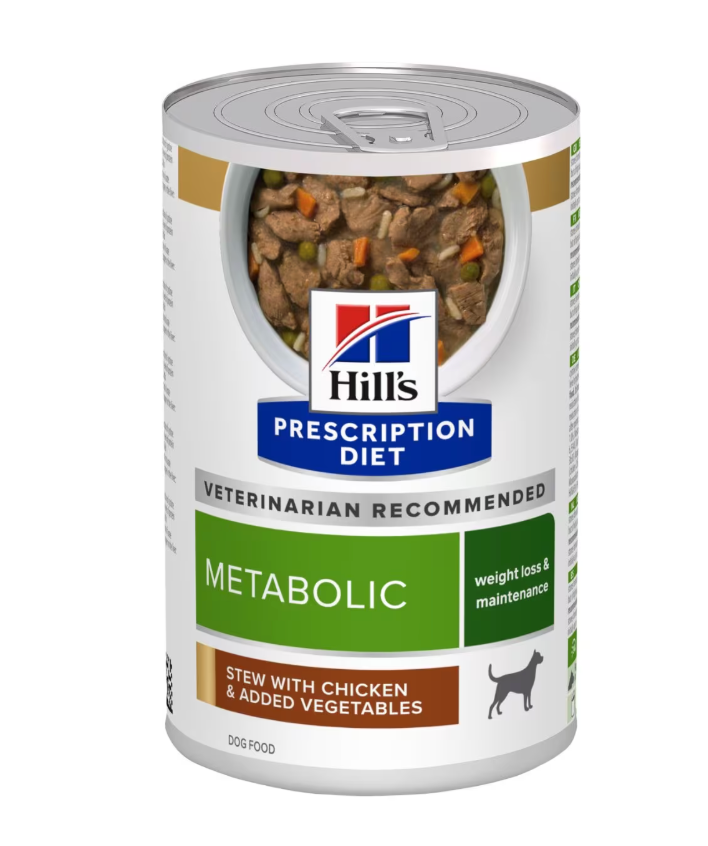 Hill's Pet - Prescription Diet Per Cani Metabolic Pollo & Stufato Di Verdure 354 Gr