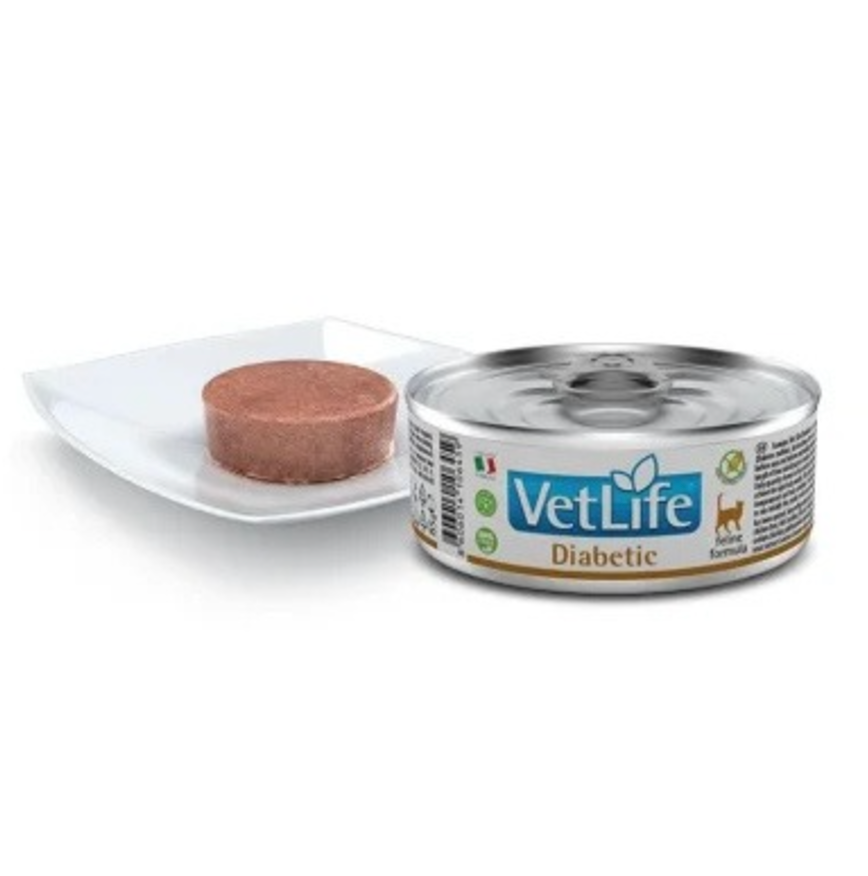 Farmina - Vet Life Natural Diet Per Gatti  Diabetic 85 Gr