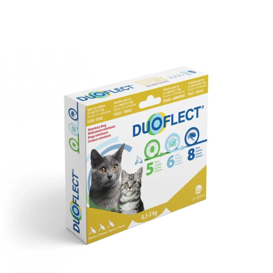 Ceva - DuoFlect Per Gatti  1-5 Kg 3 Pipette