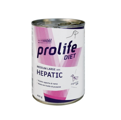 Prolife - Per Cani Vet Hepatic 400 Gr