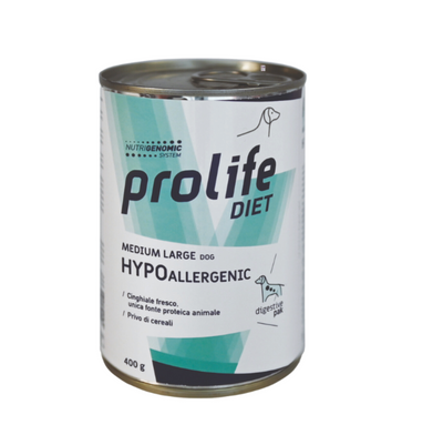 Prolife - Per Cani Vet Hypoallergenic Cinghiale 400 GR