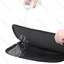 NOBLEZA - Tappetino pieghevole per lettiera (L60*W45*H1cm,Nero)