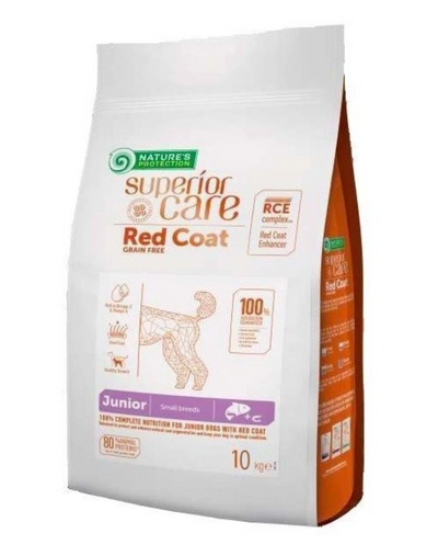 NPSC - RED COAT DOG GF SALMON JUNIOR SMALL BR10 KG