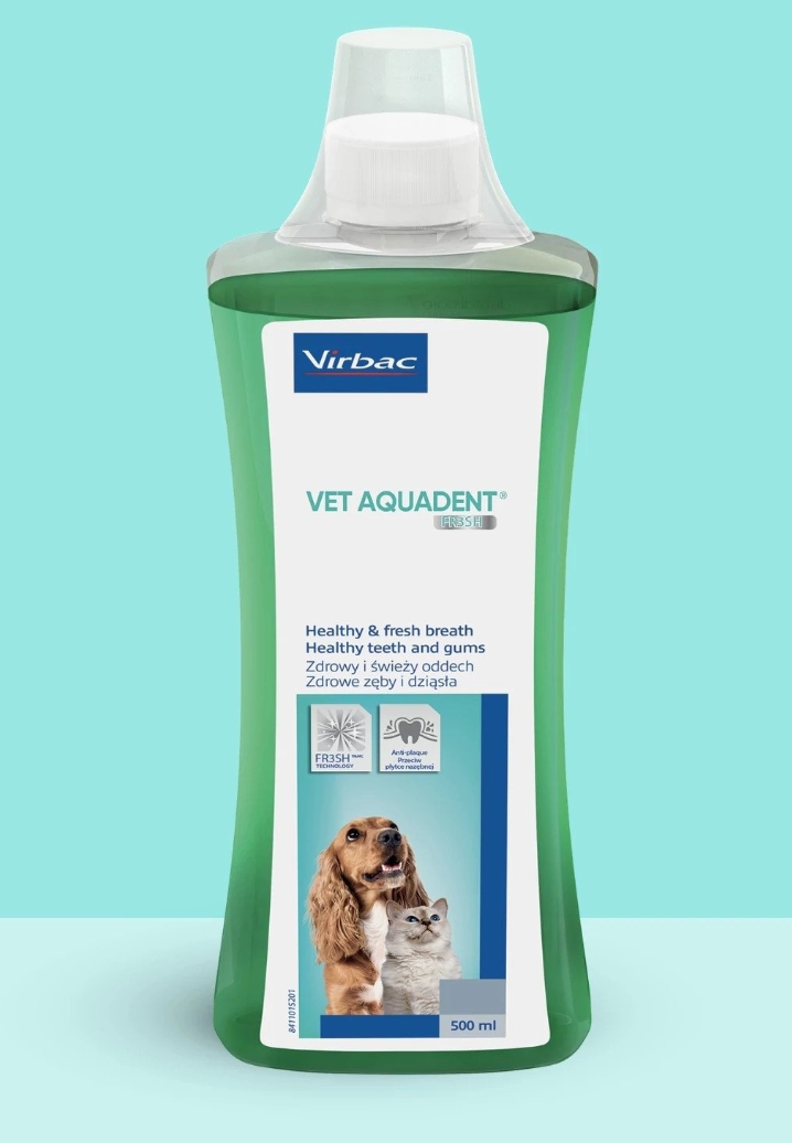 Virbac - Cane e Gatto Vet Aquadent Fresh 500 Ml