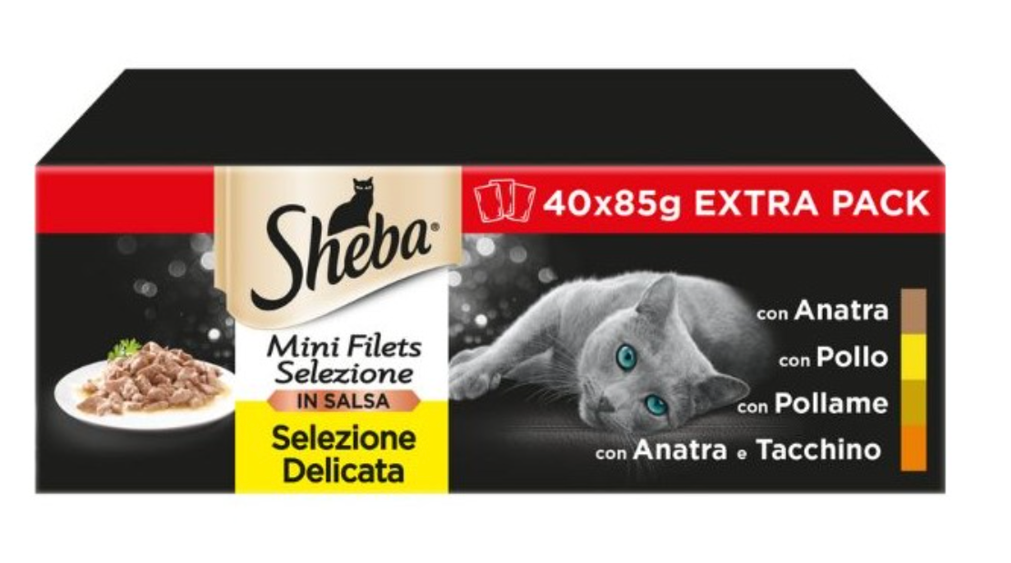 SHEBA Pouce Selezione Carni Bianche 40X85gr