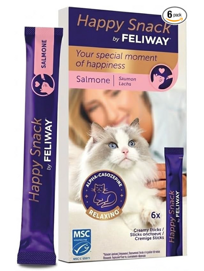 Ceva - FELIWAY HAPPY SNACK SALMON 6ST EU