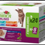 Trainer Natural gatto Sterilizzati  Manzo Merluzzo Tonno e Tacchino 24x85g Multipack