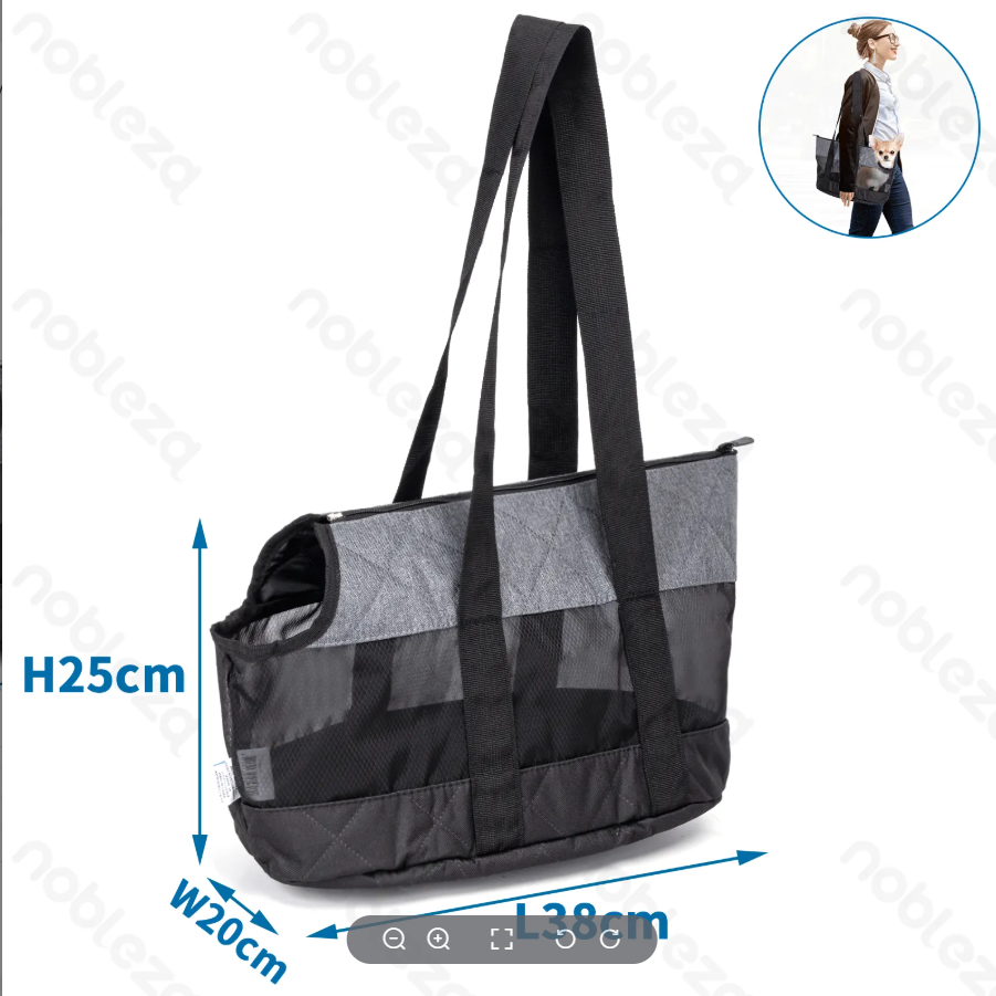 Nobleza Borsa trasportino in rete H25x20x38cm