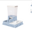 AqpetFriends Bowly Mangiatoia Abbeveratoio Acqua e Cibo(5litri) Celeste