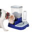 AqpetFriends Bowly Mangiatoia Abbeveratoio Acqua e Cibo(5litri) Celeste