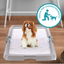 AqpetFriends BauBox Toilette Pieghevole 86x62 cm