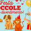 Festeggiamo Insieme Con Candelina, Cappellini e Tortina al Manzo da Personalizzare per il tuo Gatto