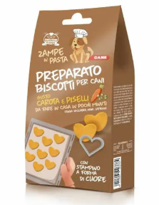 ZAMPE IN PASTA CAROTE E PISELLI 120g