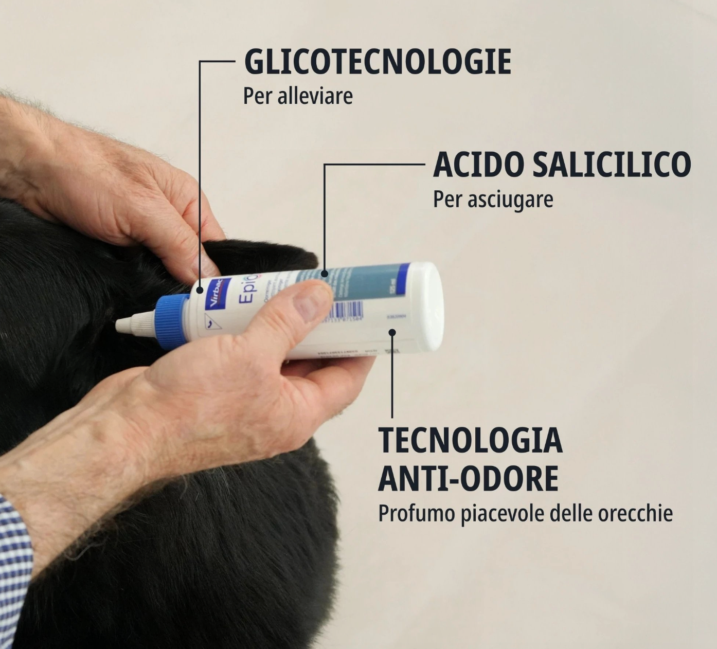 Virbac - Cane e Gatto Epiotic III 125 Ml