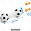 Gioco Pallina per cani serie Sport sonoro