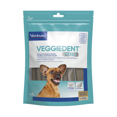 Virbac - Per Cani Veggiedent XS 120 G 15 Pz