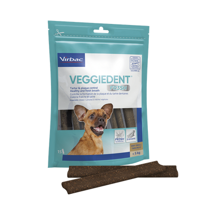 Virbac - Per Cani Veggiedent XS 120 G 15 Pz