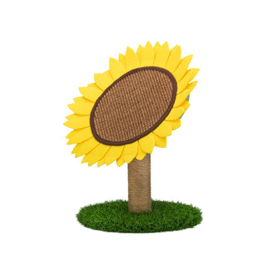 AqpetFriends Tiragraffi Sunflower Girasole per gatti 50 Cm