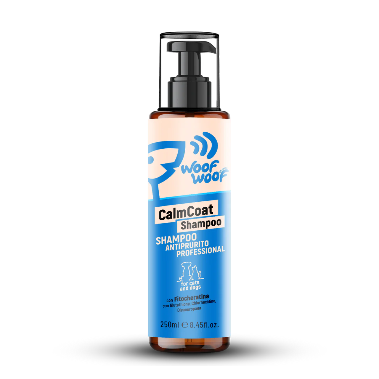 WOOF WOOF CALMCOAT SHAMPOO 250ML