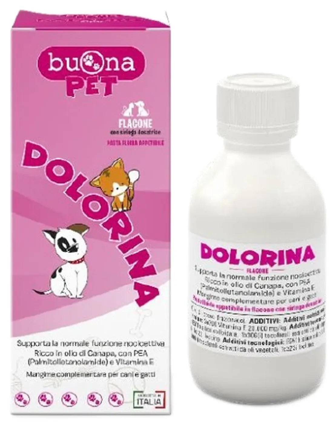 BUONA PET Dolorina Sciroppo Flacone 90 gr