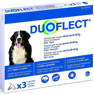 Ceva - DuoFlect Per Cani 40 - 60 Kg 3 Pipette