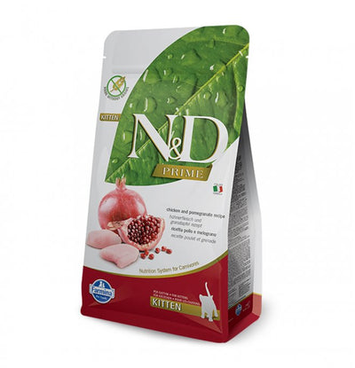 Farmina - N&D Prime Per Gatti Pollo & Melograno Kitten 5 Kg