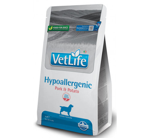 Farmina - Vet Life Nat Per Cani  Hypoallergenic Maiale & Patate Adult 2 Kg